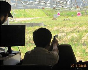 实弹射击